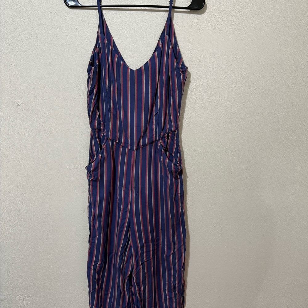 Pure size XS Striped Sleeveless Jumpsuit